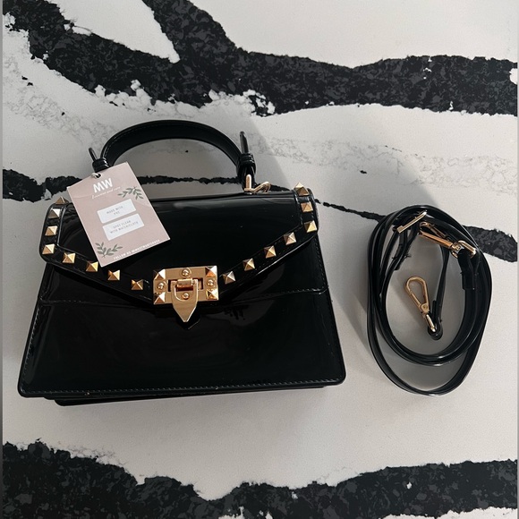 Black And Gold Purse Bag - Picture 2 of 2